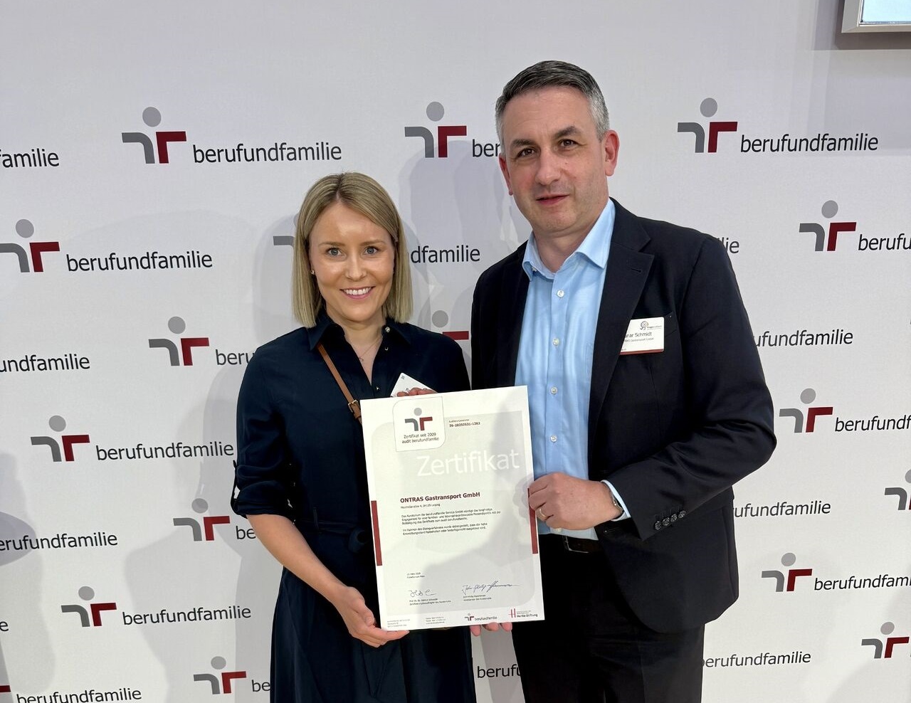 Zertifikatsverleihung
